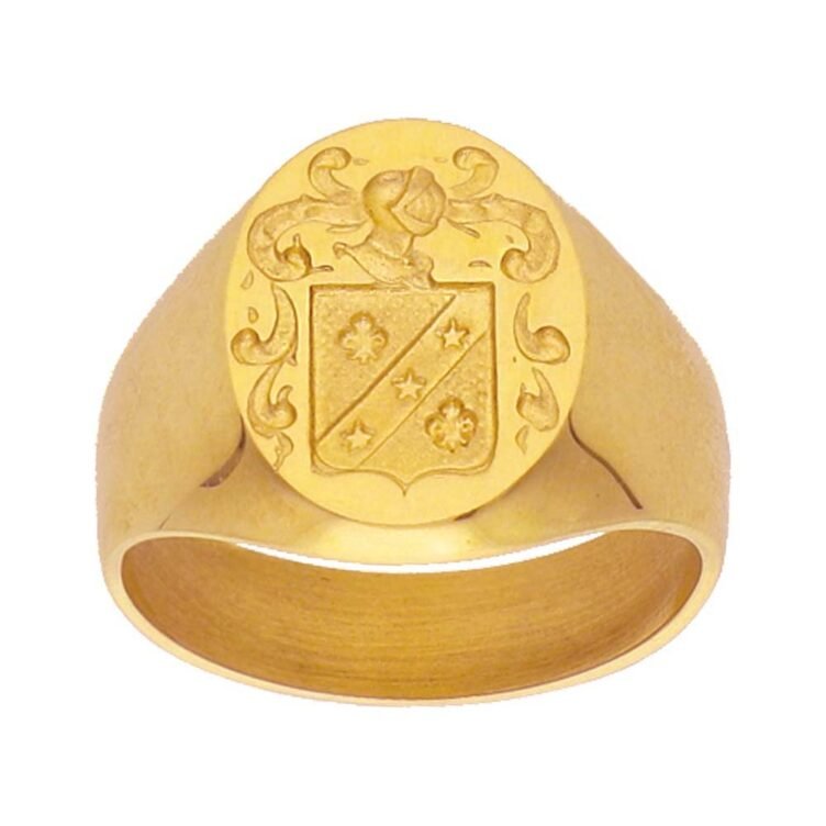 Chevalière Blason en Or - La Orion Générique