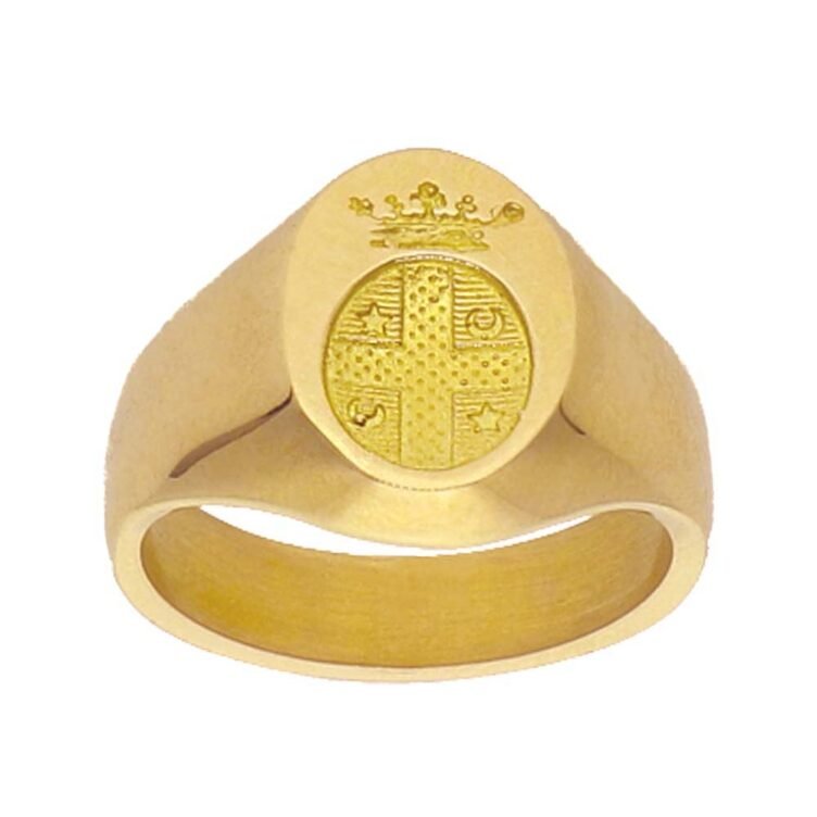 Chevalière Blason en Or - La Olympe Générique