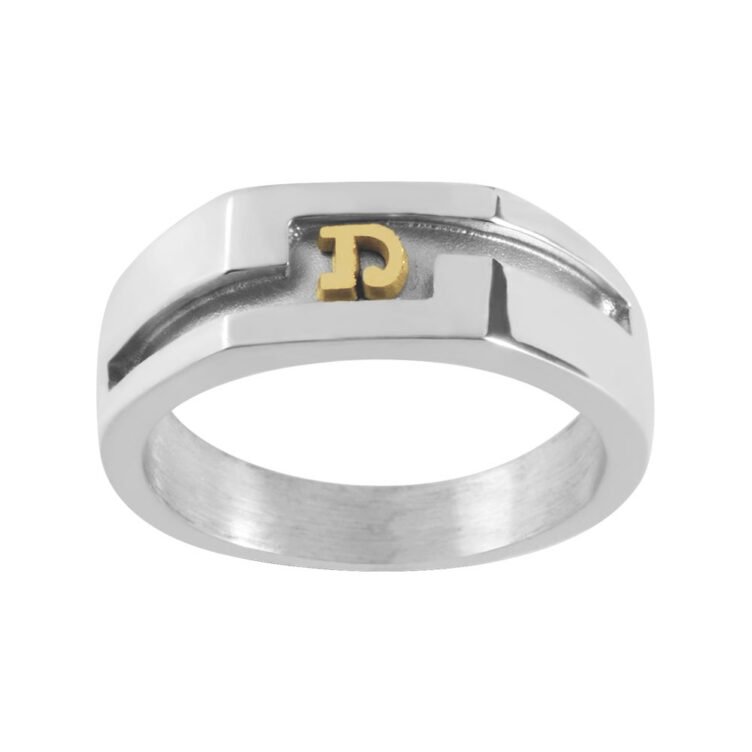 Chevalière Moderne en Argent Mathis