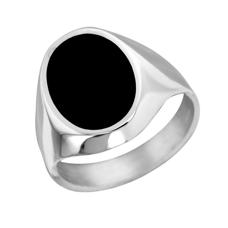 Chevalière Onyx Orion en Argent