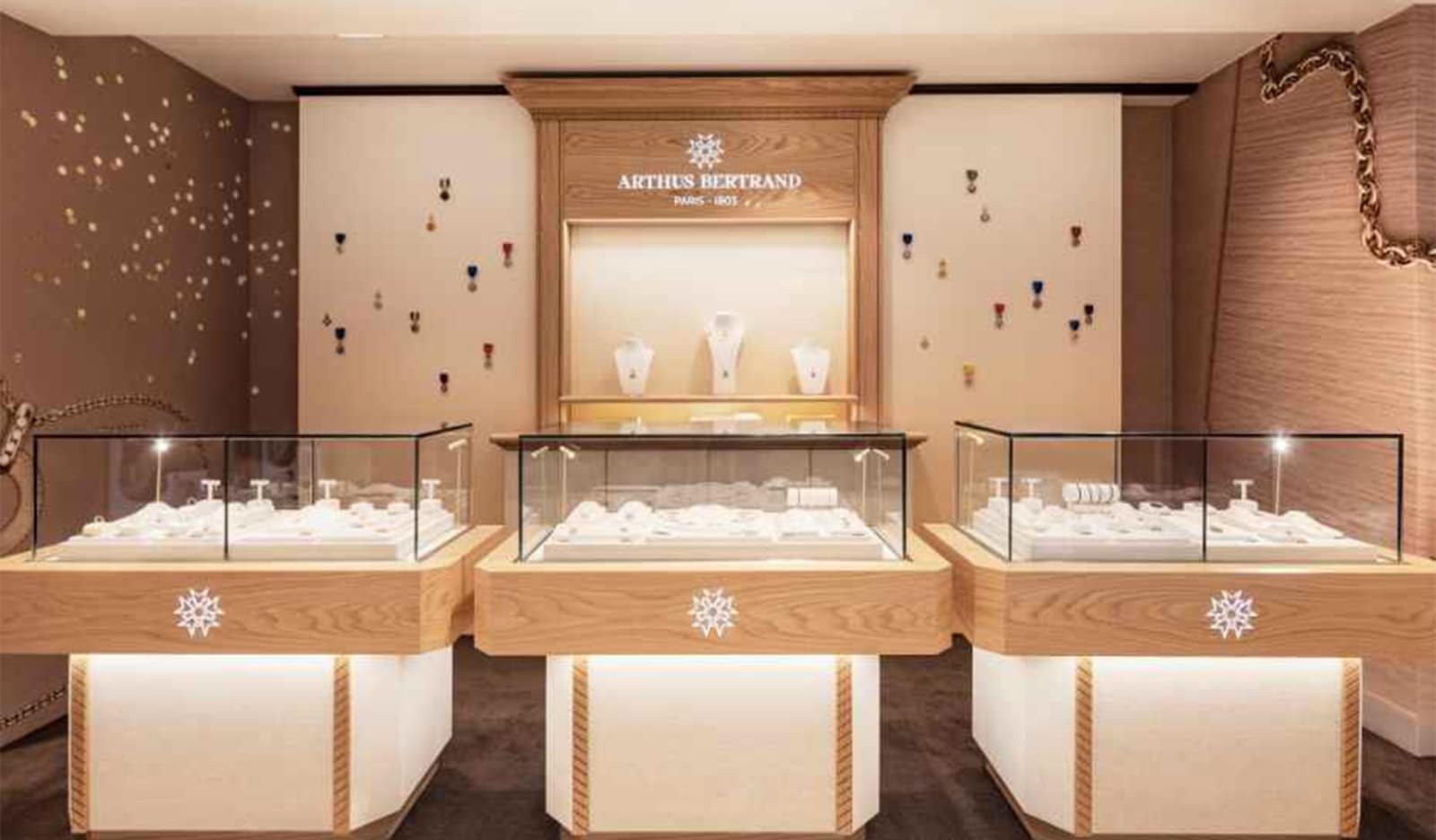 Types de chevalières chez Arthus Bertrand