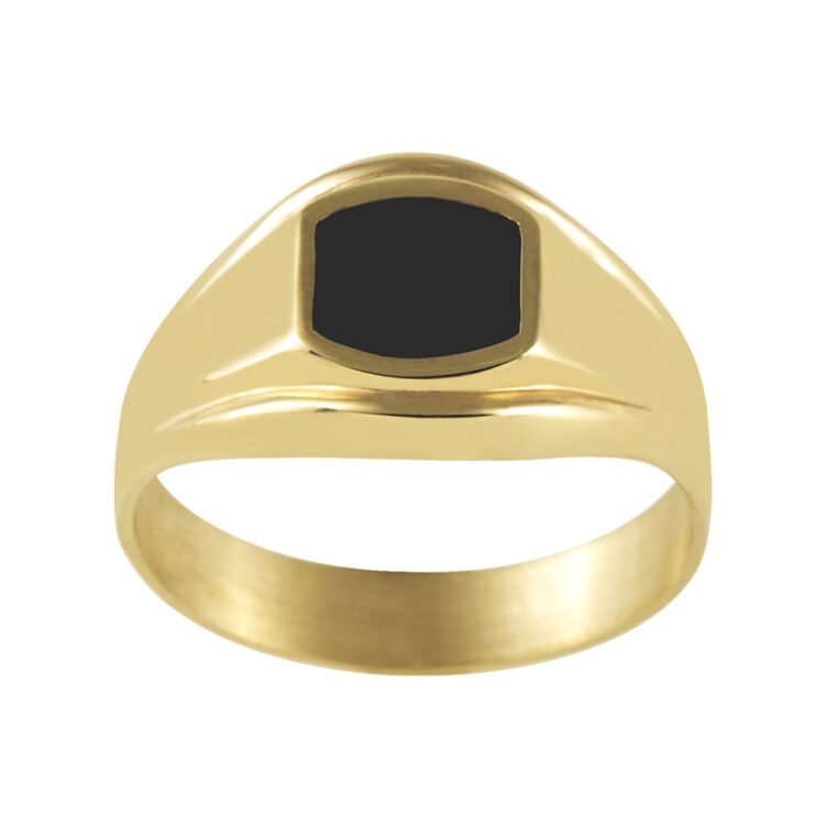 Chevalière Onyx en Or Heloïse